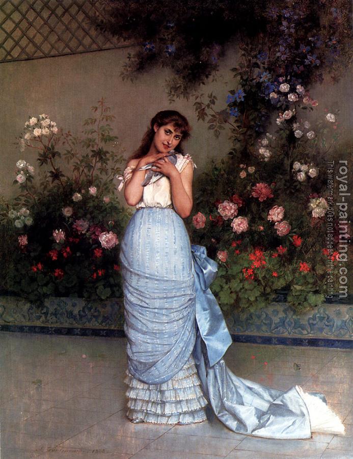 Auguste Toulmouche : An Elegant Beauty